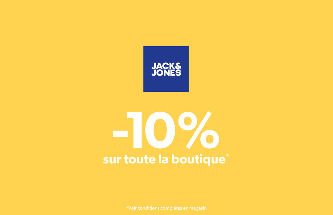 Offre Jack JONES - LES PORTES DE TAVERNY