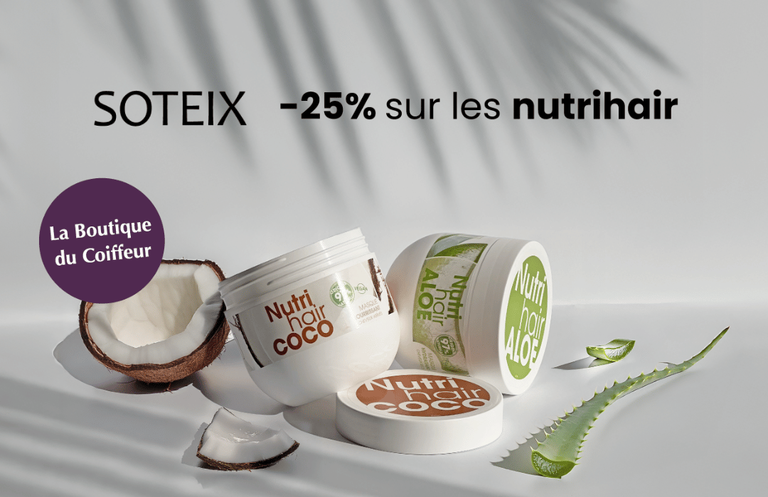 Profitez de -25%* sur les masques Nutri Hair SOTEIX à La Boutique du Coiffeur !