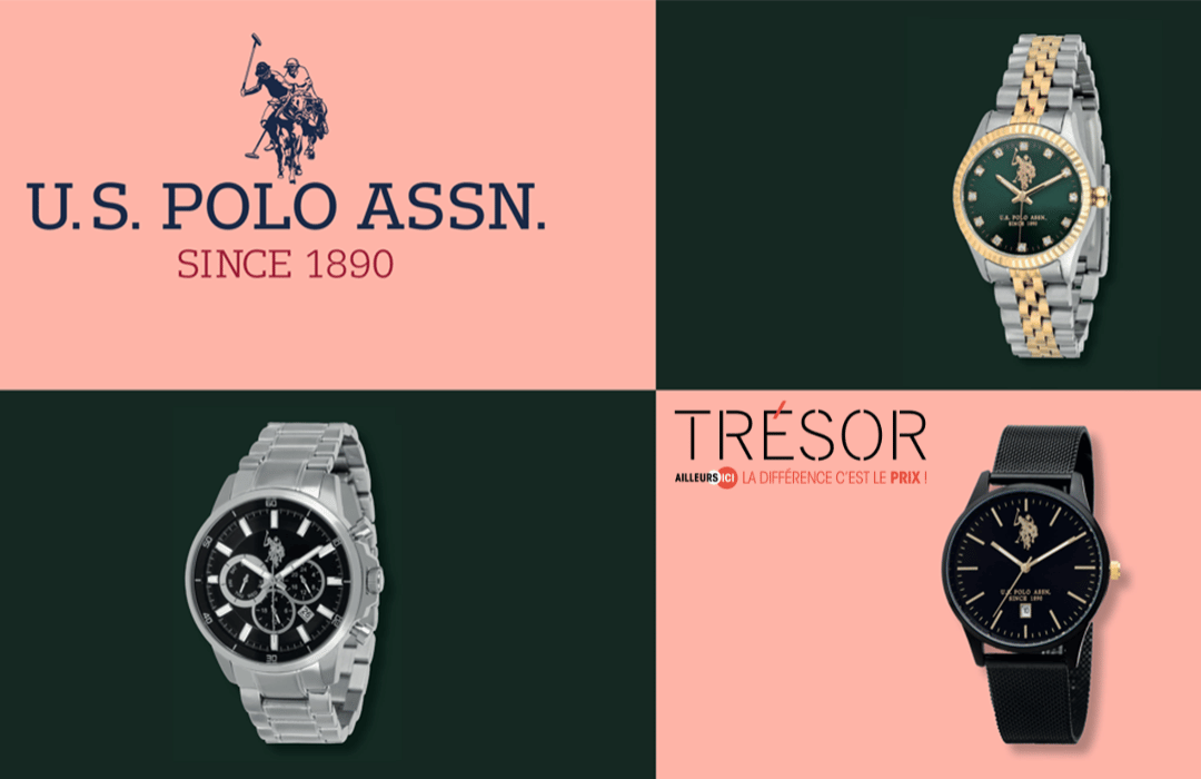 Profitez de notre collection de montres et de coffrets, à la fois modernes et tendances, le tout à prix Trésor.