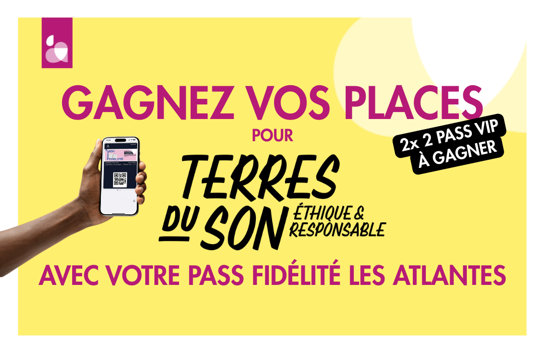 Gagnez deux Pass VIP pour le festival Terres du Son avec le centre commercial Les Atlantes.