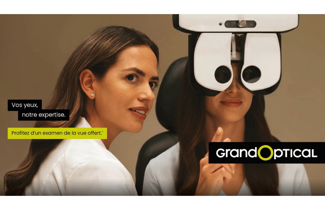 Prenez rendez-vous dans votre magasin Grand Optical pour bénéficier d’un examen de la vue offert réalisé par nos opticiens.